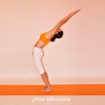 Η στάση της κάμψης πίσω  /  Bending back pose